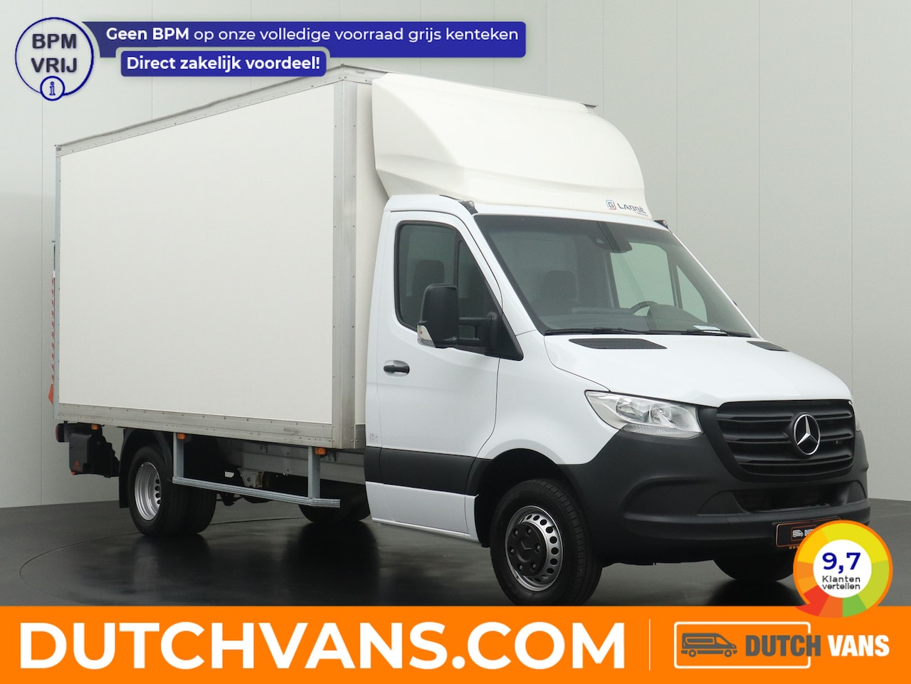 Mercedes-Benz Sprinter - 515CDI Bakwagen+Laadklep | Dakspoiler | Airco | Cruise | 3-Persoons - AutoWereld.nl