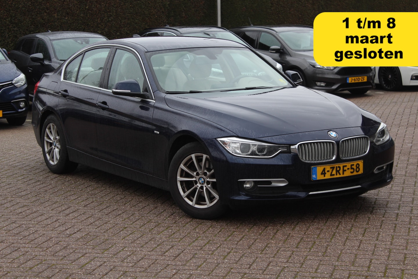 BMW 3-serie - 320d EfficientDynamics Exe. / Leder / Navigatie / Parkeerhulp achter / Cruise Control / Xe - AutoWereld.nl