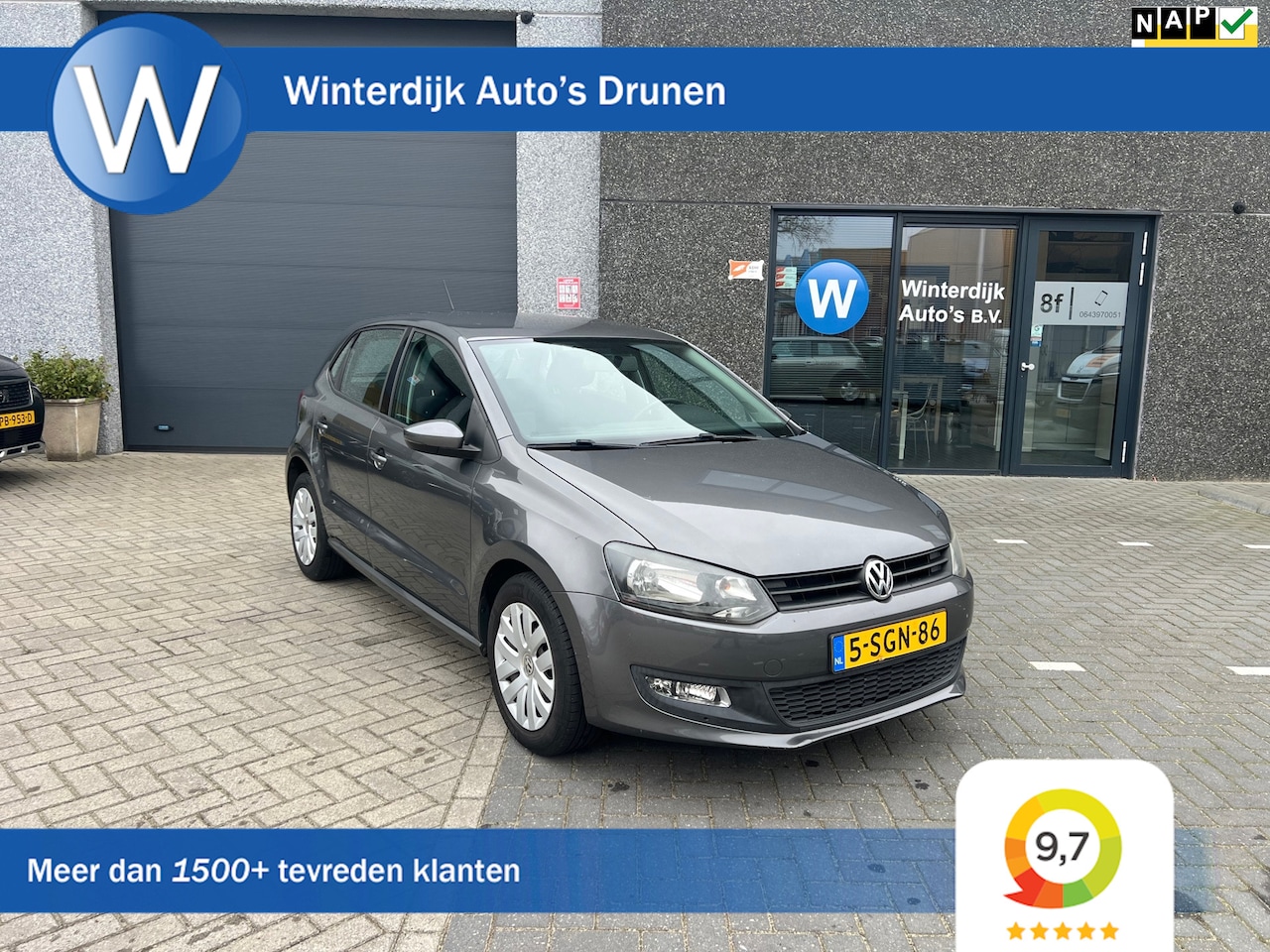 Volkswagen Polo - 1.2 Comfortline Airco! 6 Maanden Garantie! - AutoWereld.nl