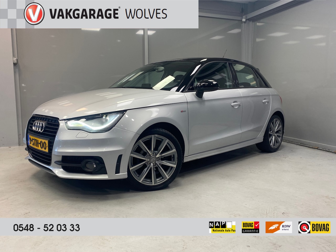 Audi A1 Sportback - 1.2 TFSI Admired | S-Line | Bi-XENON | NAVI | 17"LMV " | - AutoWereld.nl