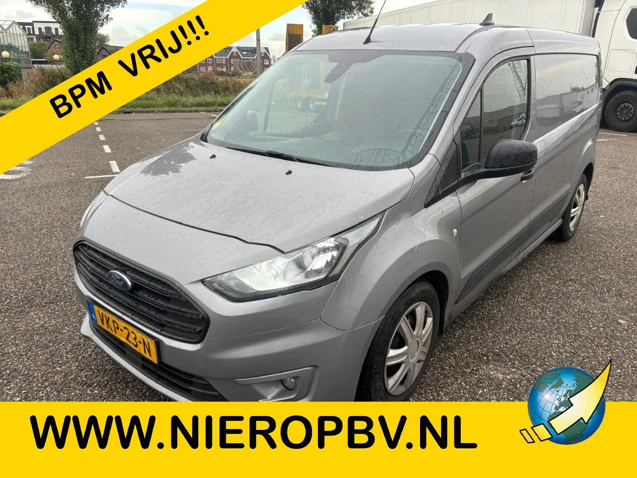 Ford Transit Connect - 1.5 EcoBleu L2H1 Automaat Airco Navi Cruisecontrol 3 Zits - AutoWereld.nl