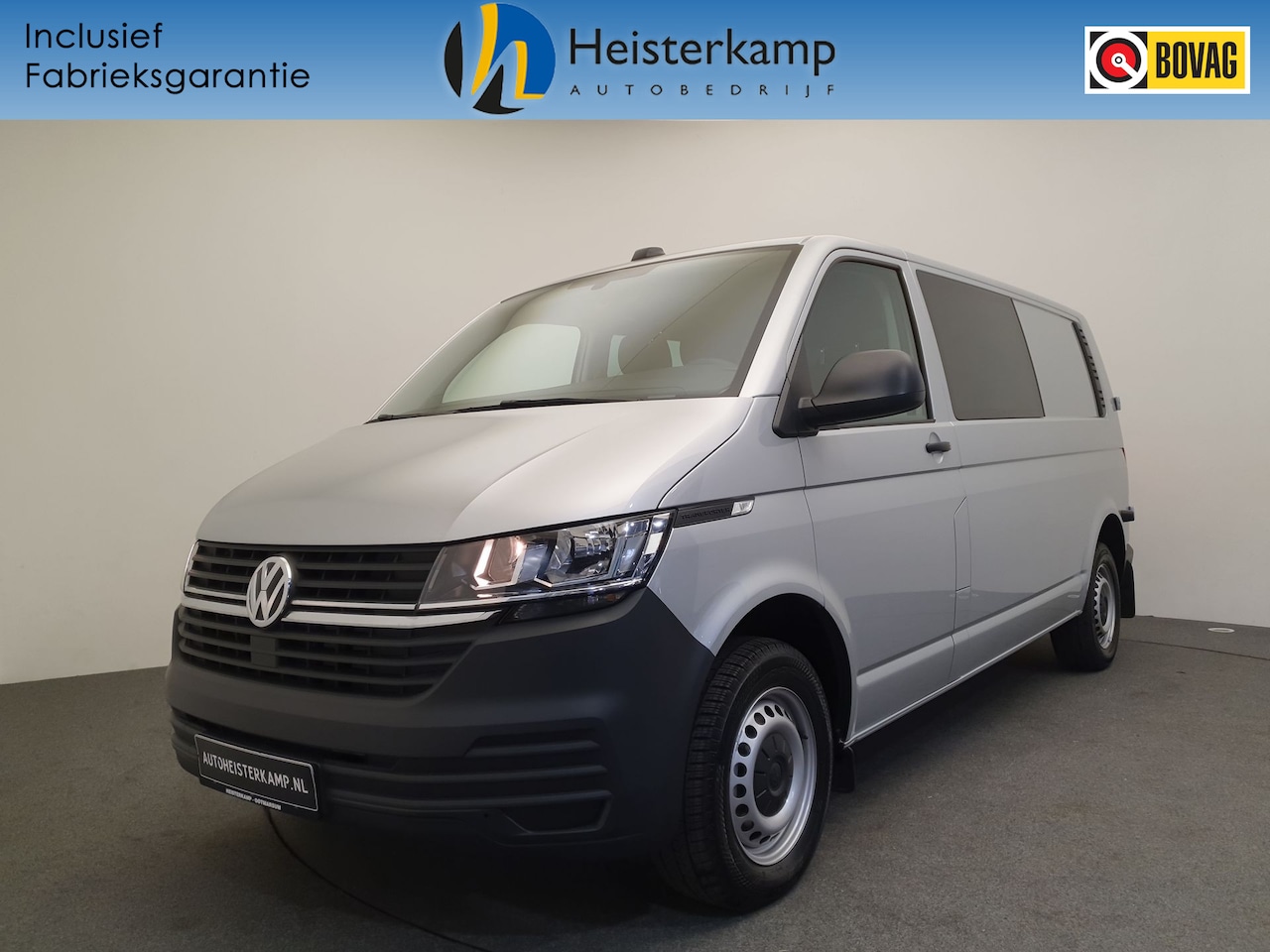 Volkswagen Transporter - 2.0 TDI 150pk DSG/AUT L2H1 Afneembare trekhaak, ACC, App connect - AutoWereld.nl