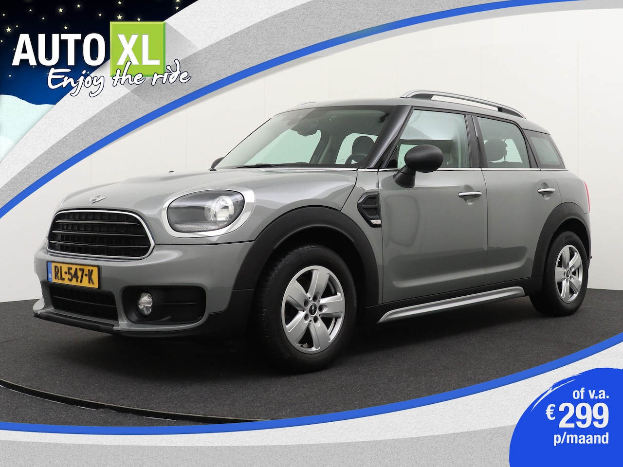 MINI Countryman - Mini 1.5 Business Navi Park. Sens Moonwalk Grey metallic - AutoWereld.nl