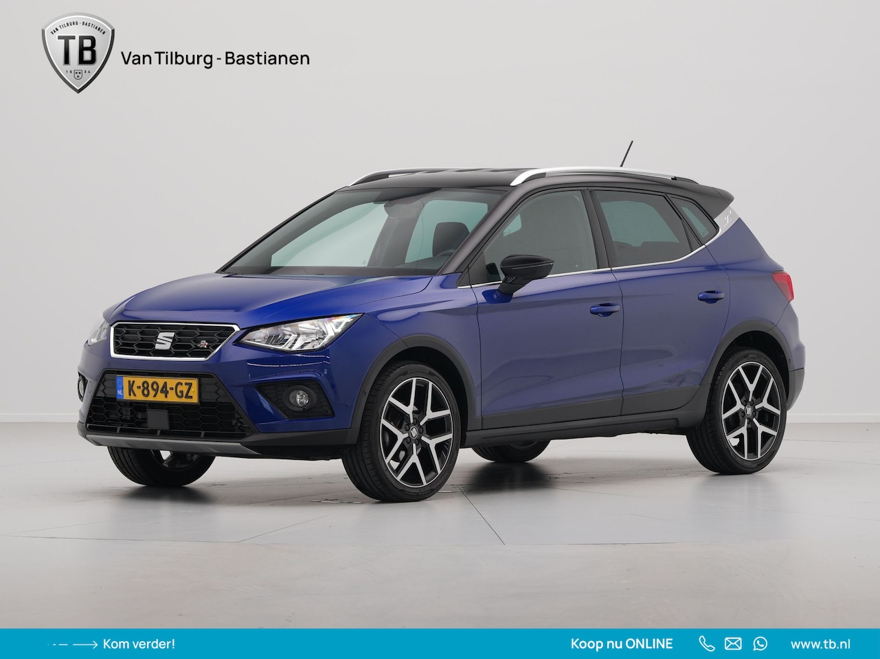 Seat Arona - 1.0 TSI FR Business Intense Navigatie Camera Side Assist Keyless - AutoWereld.nl