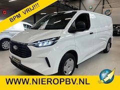 Ford Transit Custom - 300 2.0TDCI L2H1 136PK Airco Cruisecontrol Trekhaak Apple Carplay Nieuw