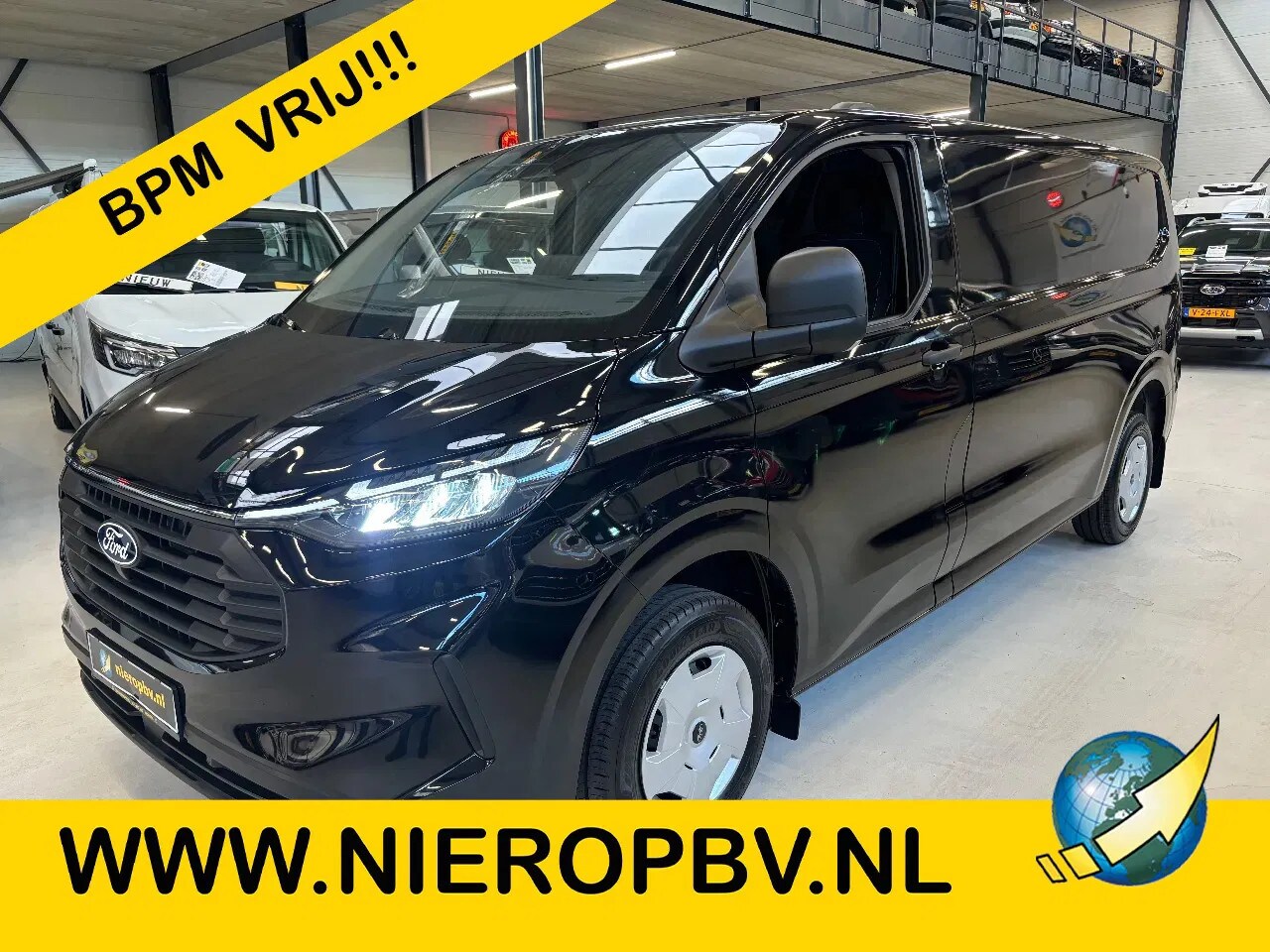 Ford Transit Custom - 300 2.0TDCI L2H1 136PK Airco Cruisecontrol trekhaak Apple Carplay NIEUW - AutoWereld.nl