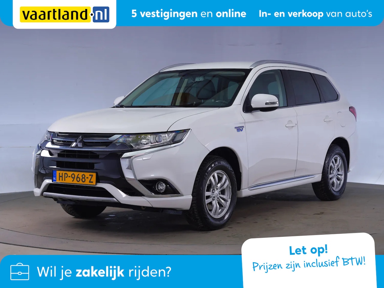 Mitsubishi Outlander - 2.0 PHEV Business Edition Aut. [ Navigatie Camera Stoelverwarming ] - AutoWereld.nl