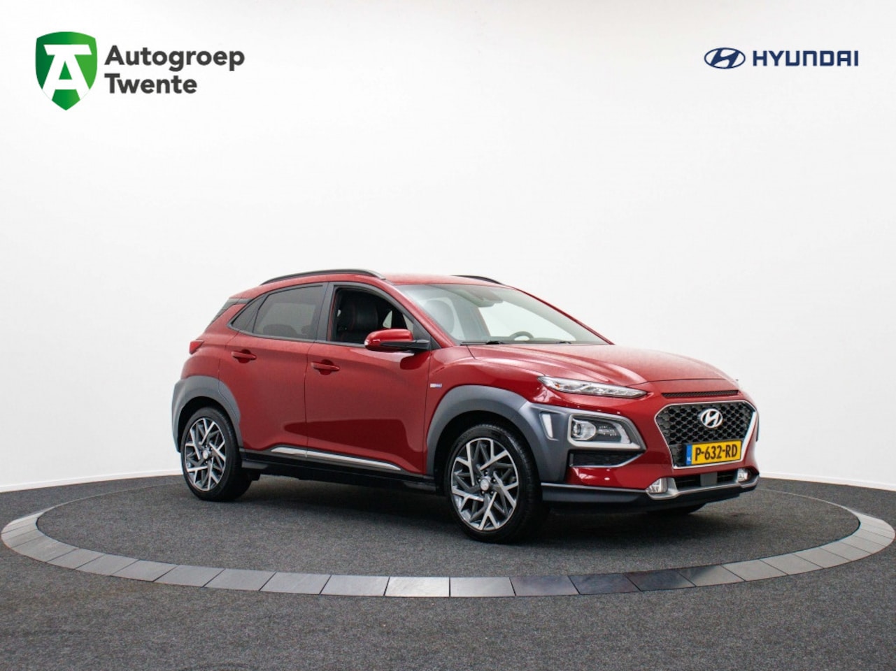 Hyundai Kona - 1.6 GDI HEV Premium | Trekhaak | Elektr. stoelen - AutoWereld.nl