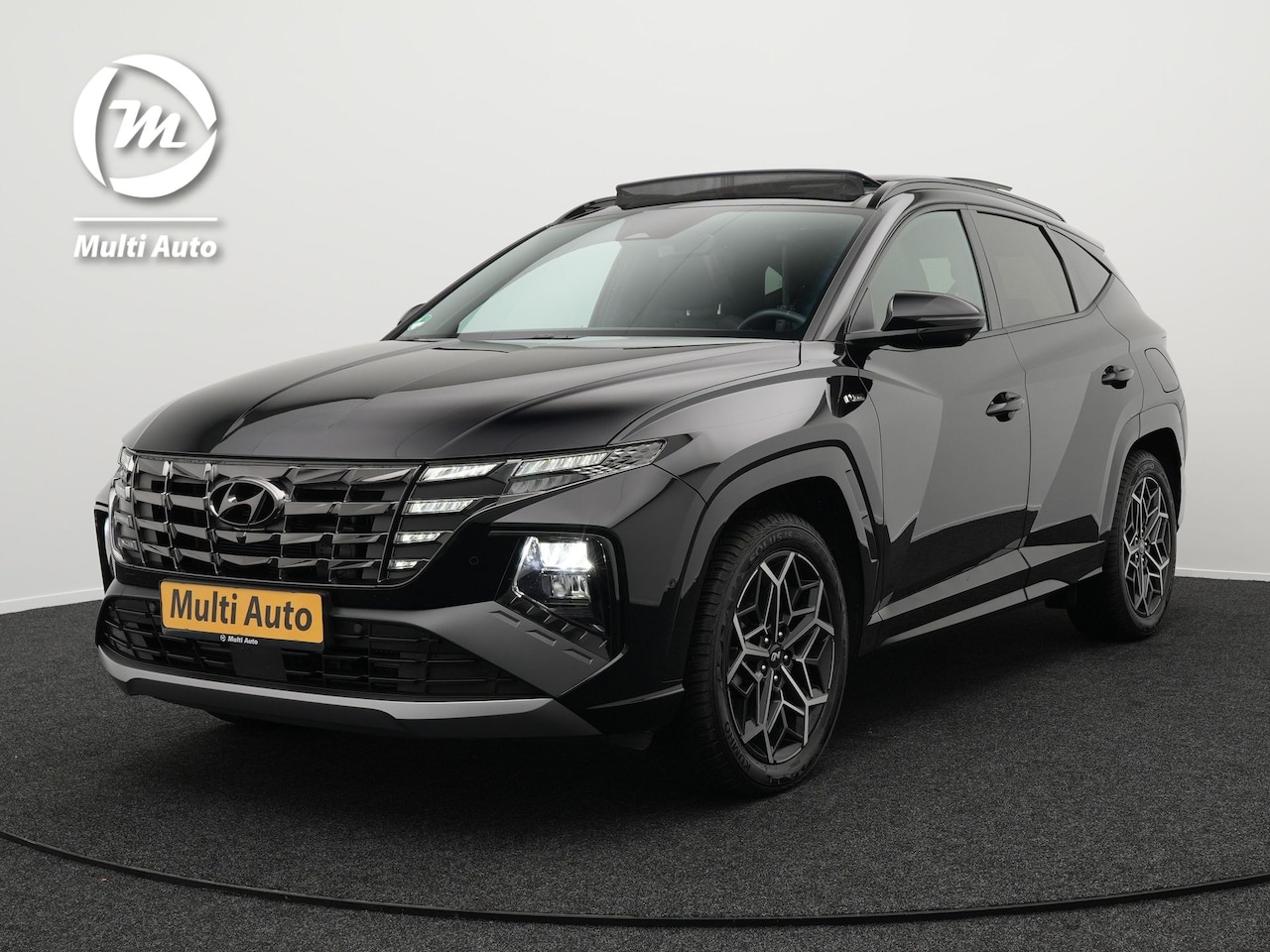 Hyundai Tucson - 1.6 T-GDI N Line 4WD Plug in Hybrid 265pk PHEV | Panodak | Alcantara Sportstoelen Memory & - AutoWereld.nl