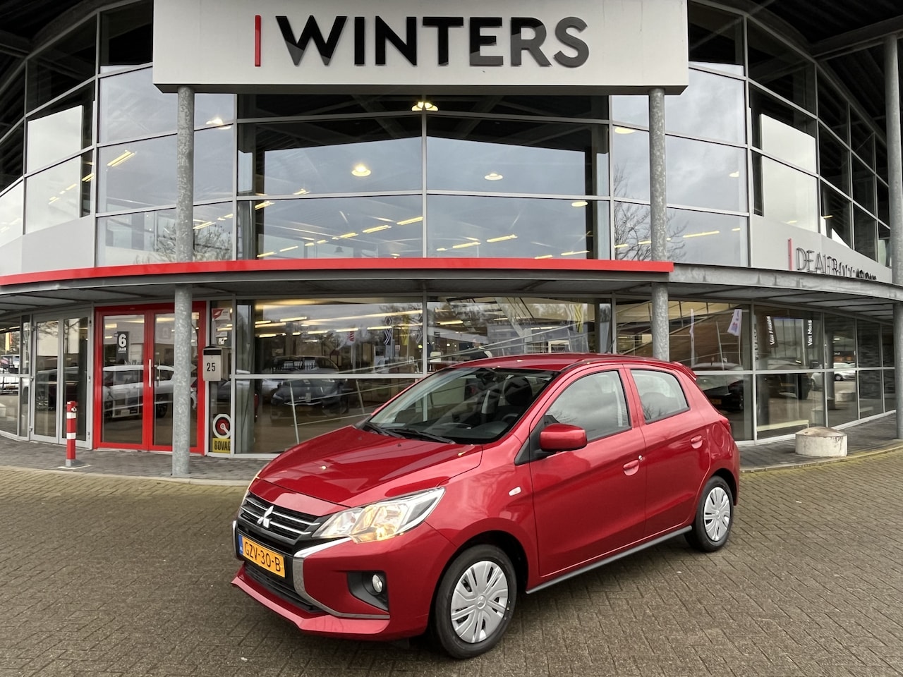 Mitsubishi Space Star - 1.2 Connect+ 5Drs Airco Bluetooth Elektr.ramen+Spiegels 8jr.Garantie - AutoWereld.nl