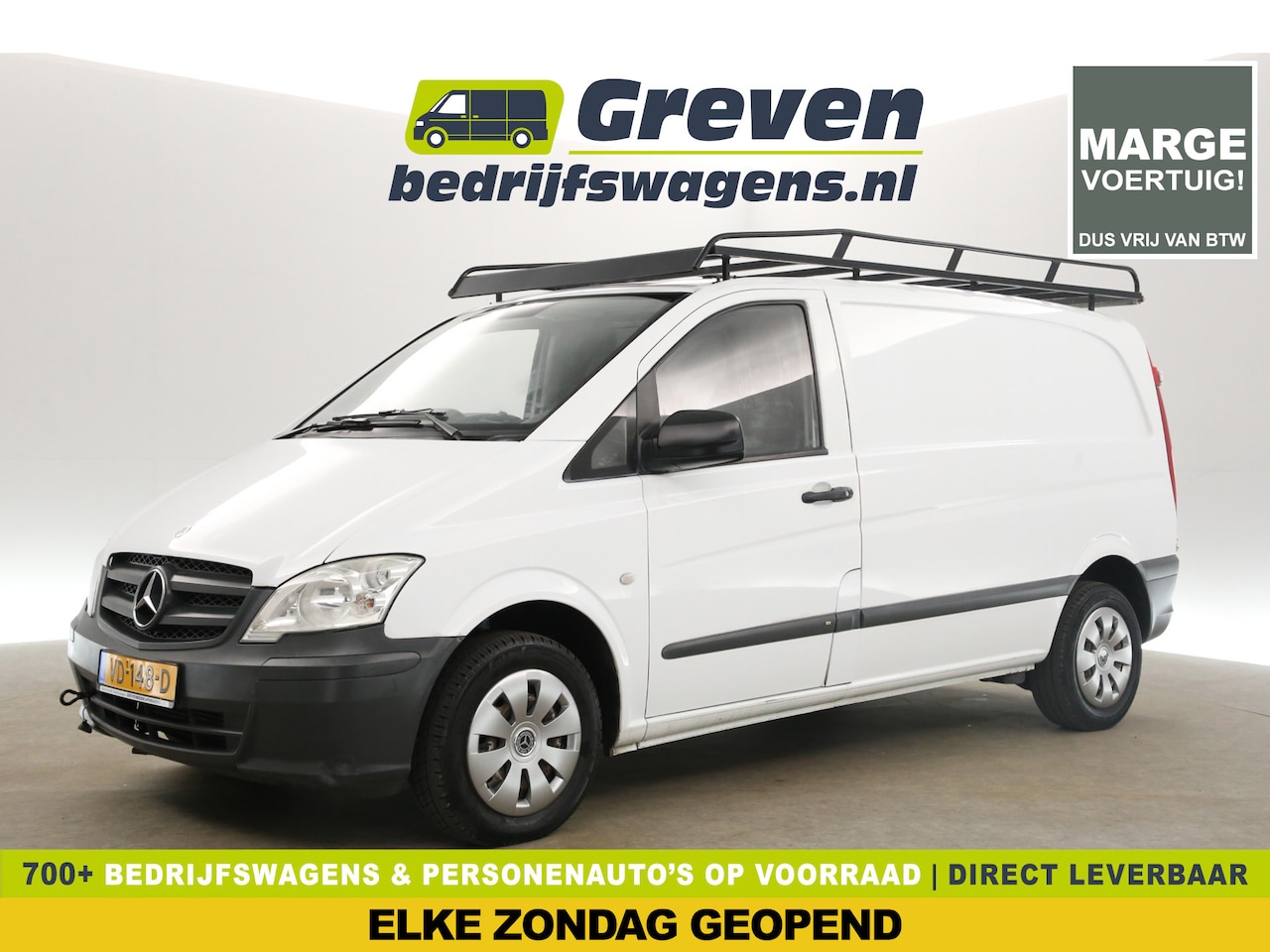 Mercedes-Benz Vito - CDI 320 | MARGE! | Imperiaal Trekhaak Radio Schuifdeur - AutoWereld.nl