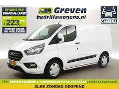 Ford Transit Custom - 280 2.0 TDCI L1H1 Limited Airco Camera Cruise LED Stoelverwarming Trekhaak Navi 3 Persoons