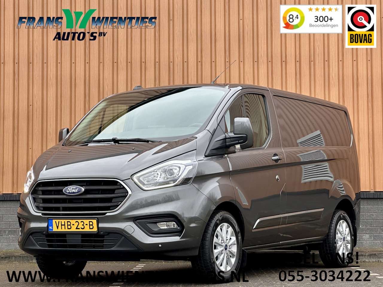 Ford Transit Custom - 280 2.0 TDCI L1H1 Limited | Parkeersensoren | Achteruitrijcamera | Cruise Control | Apple - AutoWereld.nl