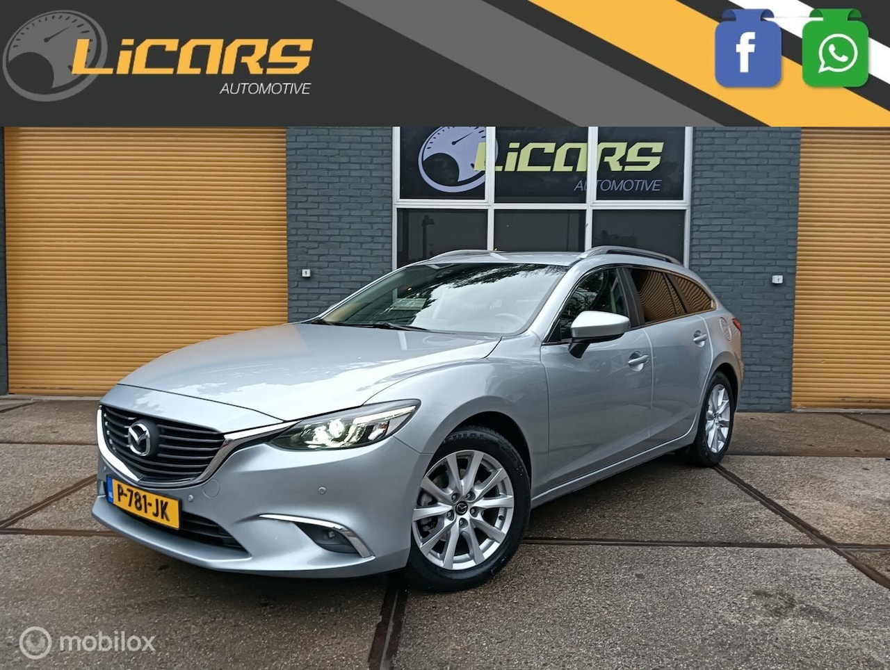 Mazda 6 Sportbreak - 2.0 SkyActiv-G 165 trekhaak/all season banden - AutoWereld.nl