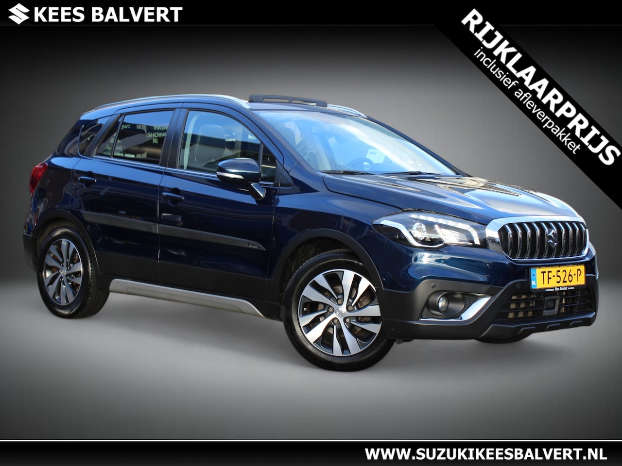 Suzuki S-Cross - 1.4 Boosterjet High Executive/Stijl Automaat | Trekhaak | Opendak | - AutoWereld.nl