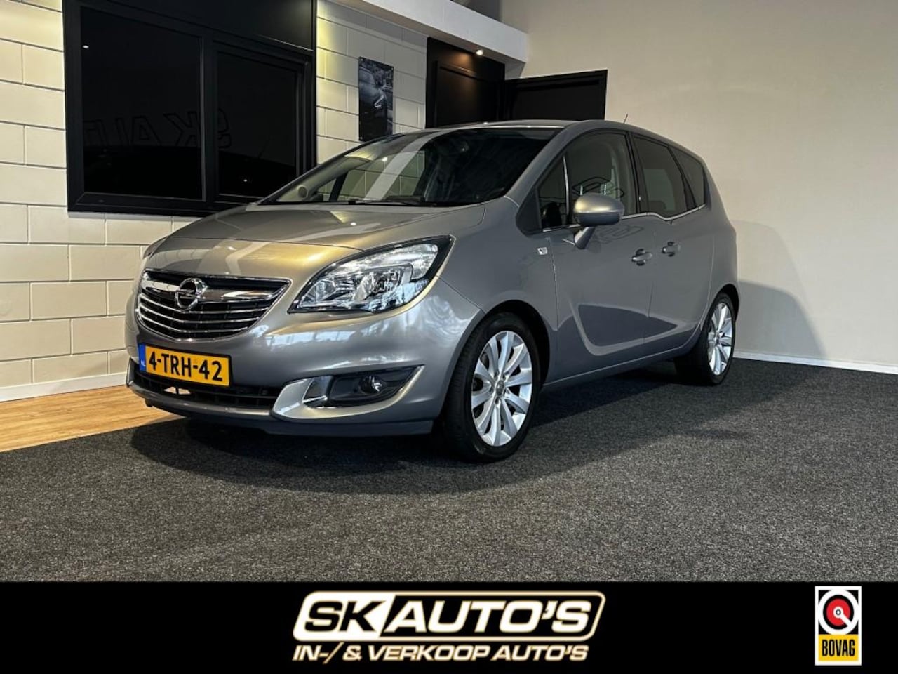 Opel Meriva - 1.4 Turbo Cosmo LPG 1.4 TURBO COSMO LPG, NAP, ACC, CRUISE, TREKHAAK - AutoWereld.nl