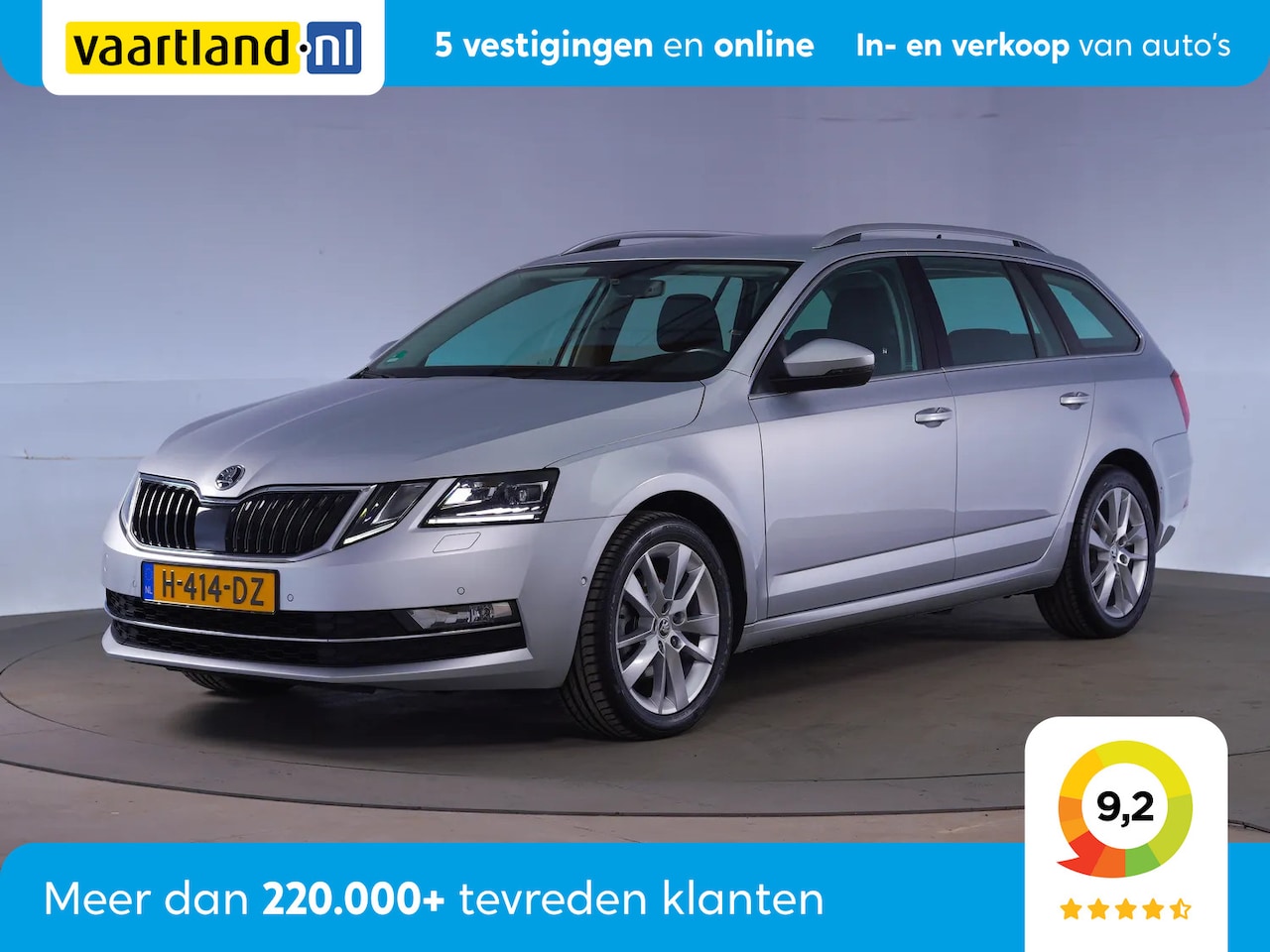 Skoda Octavia Combi - 1.5 TSI 150pk Business Edition Plus Aut. [ LED Navi Trekhaak ] - AutoWereld.nl