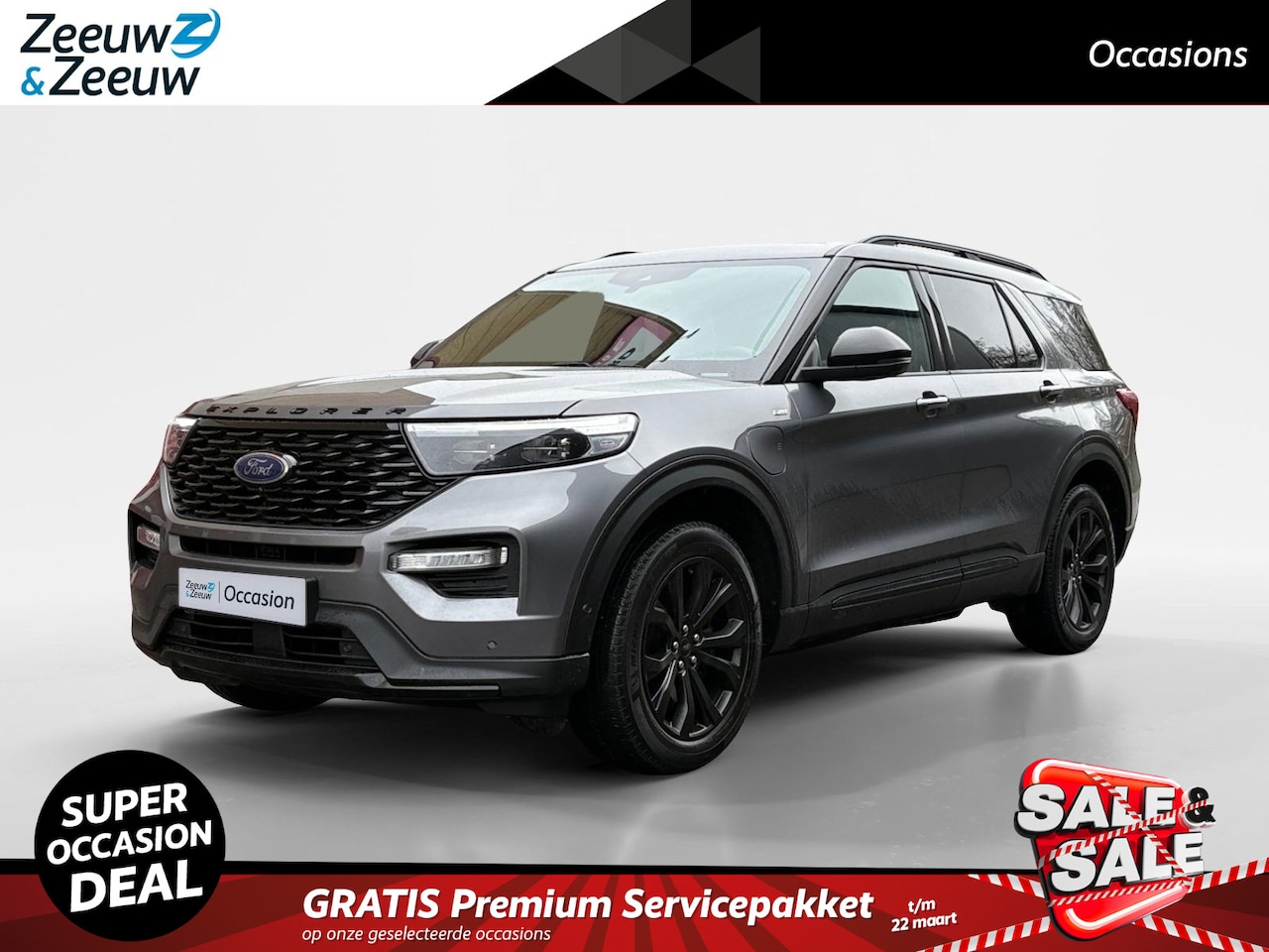 Ford Explorer - 3.0 V6 EcoBoost PHEV ST-Line 1e Eigenaar | Bovag garantie | NAP - AutoWereld.nl