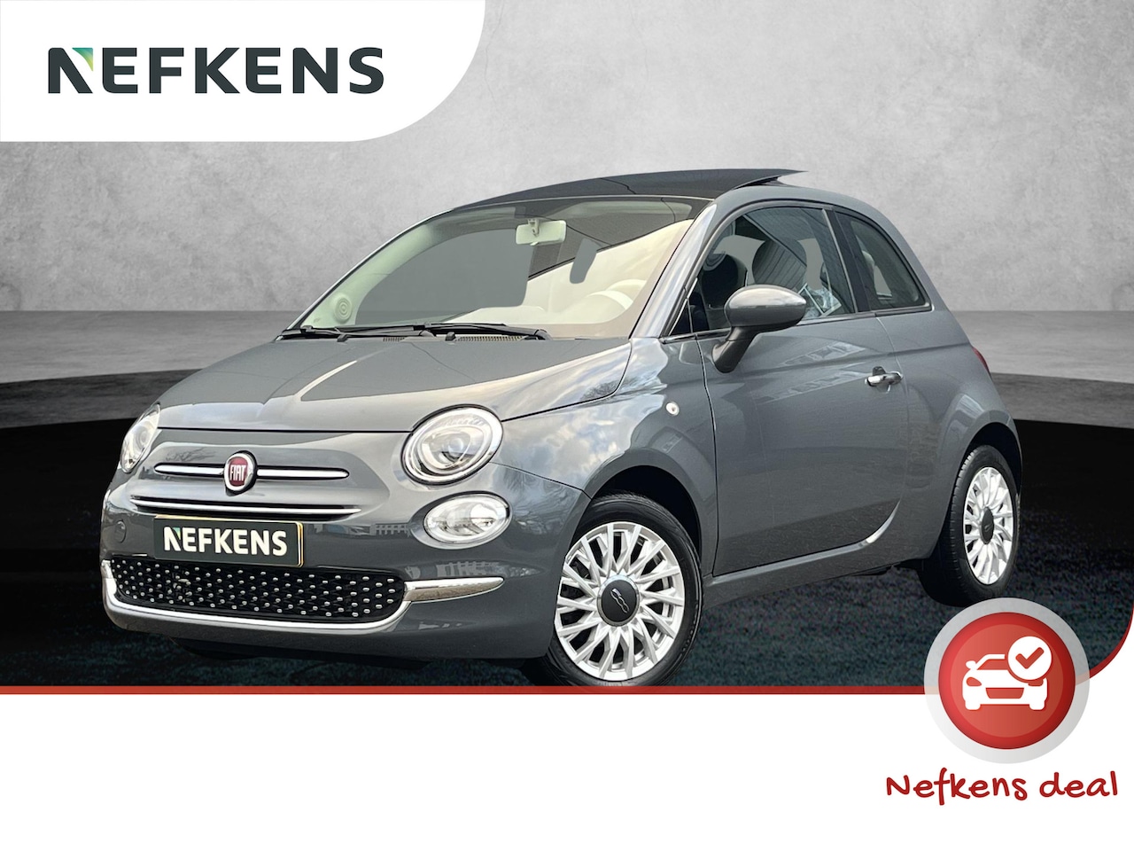 Fiat 500 - TwinAir Turbo 85pk Holiday Edition | LEER | Navigatie | Schuifdak| Airco - AutoWereld.nl