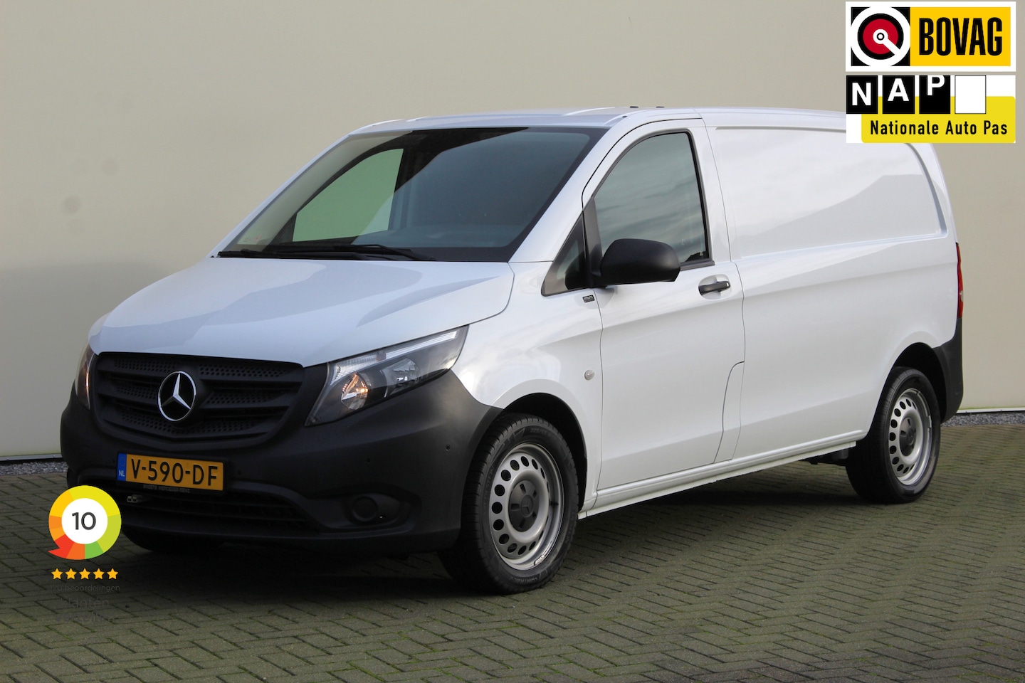 Mercedes-Benz Vito - 114 CDI Lang Bluetec EURO 6 Automaat Navi Clima Cruise 3zits Camera Tel Trekhaak Nw.banden - AutoWereld.nl