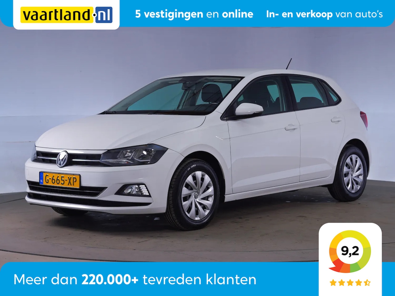 Volkswagen Polo - 1.0 TSI Comfortline 5-drs [ Navi Adapt.cruise Apple Carplay/Android Auto ] - AutoWereld.nl