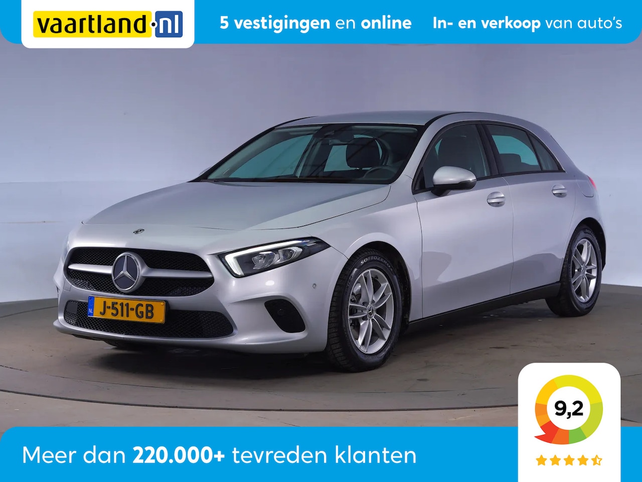 Mercedes-Benz A-klasse - 180 Business Solution Aut. [ Navigatie Camera Full LED ] - AutoWereld.nl