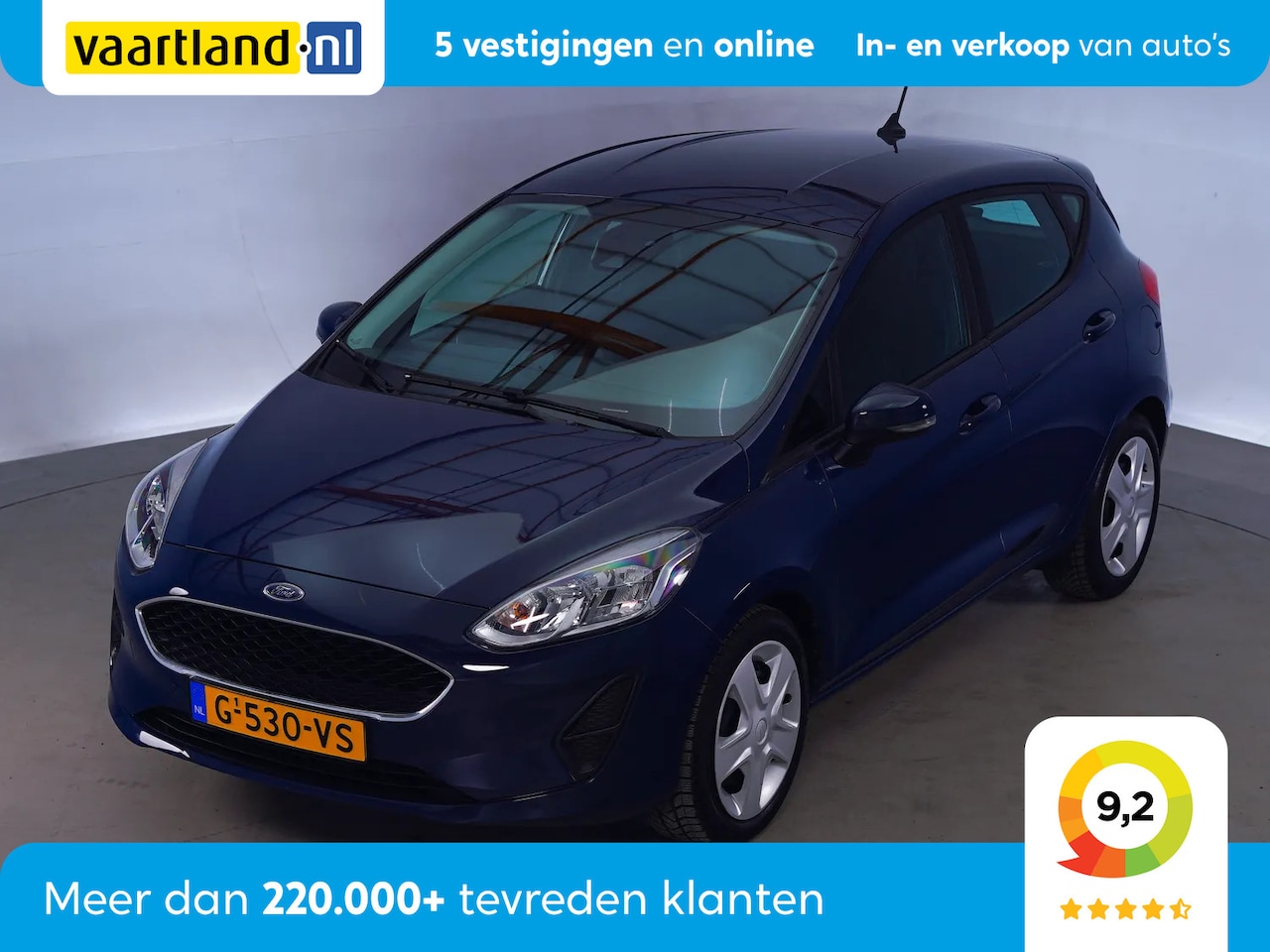 Ford Fiesta - 1.0 EcoBoost 95pk Connected 5-drs [ Full led Apple Carplay/Android Auto Airco ] - AutoWereld.nl