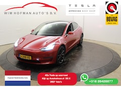 Tesla Model 3 - Performance AWD 75 kWh 463PK Nieuwstaat Autopilot 20" Panodak Leder Camera