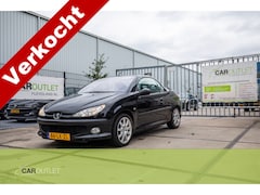 Peugeot 206 CC - 1.6-16V Premium Leuke hard top Cabrio Nieuwe APK bij aflevering. Zeer goed dealeronderhoud