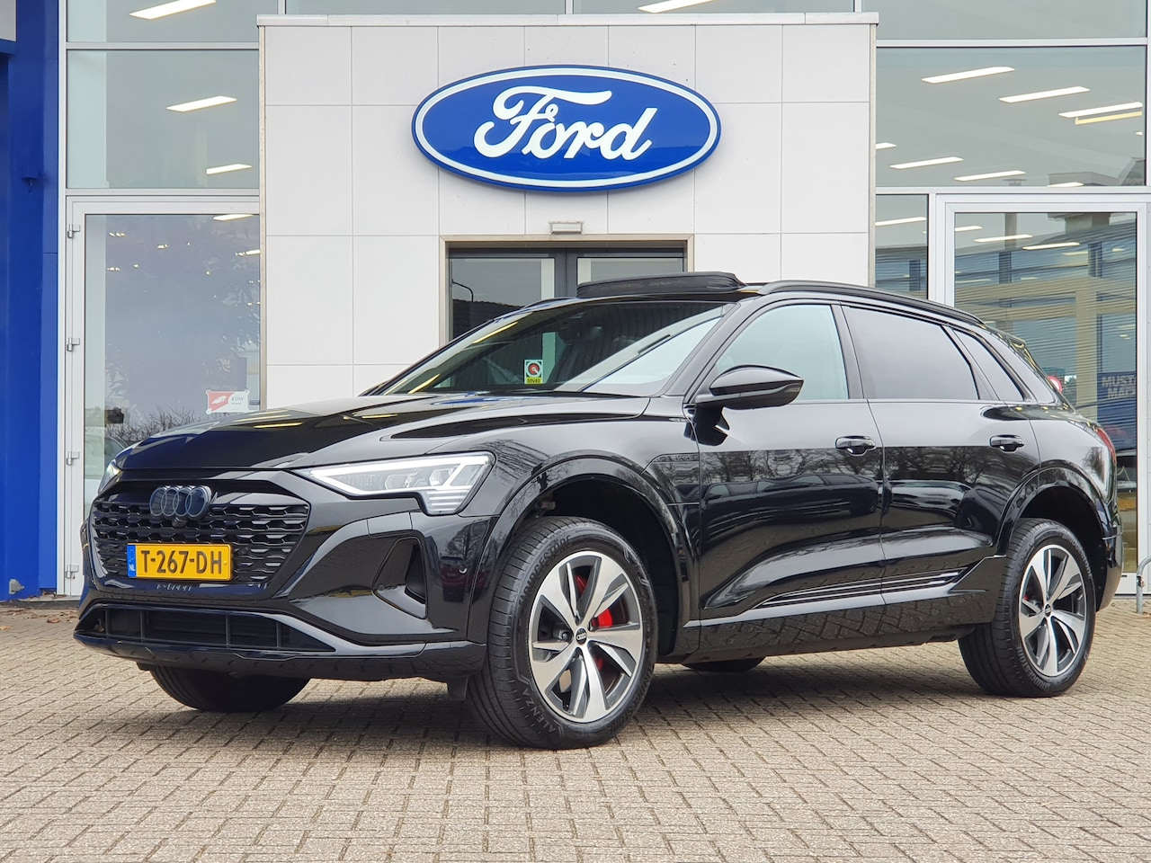 Audi Q8 e-tron - 50 quattro Advanced Edition 95 kWh | elektrisch glazen panorama-dak | lichtmetalen velgen - AutoWereld.nl