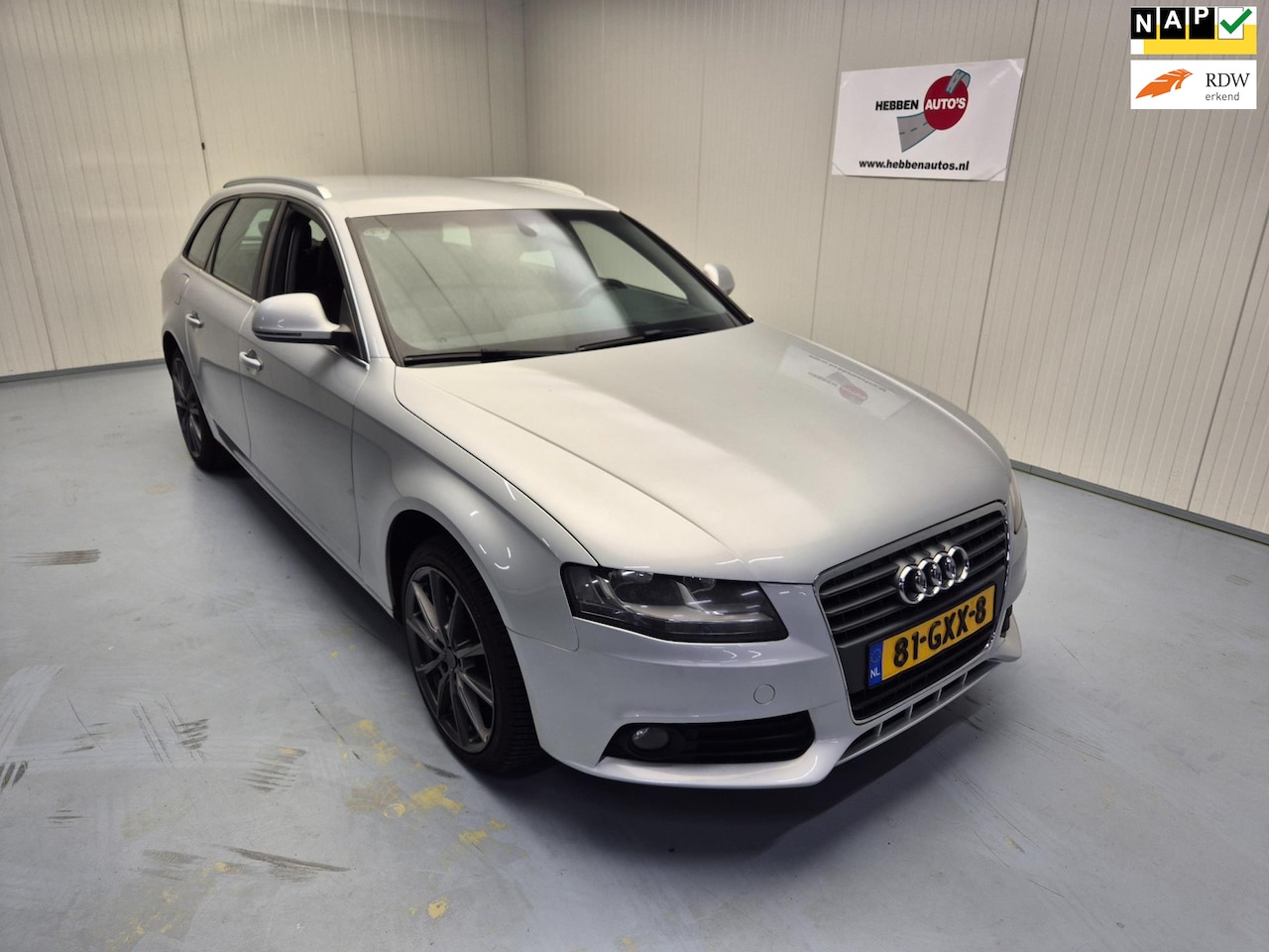 Audi A4 Avant - 1.8 TFSI Pro Line Leer Ecc Cruise Control Alu 18" Trekhaak - AutoWereld.nl