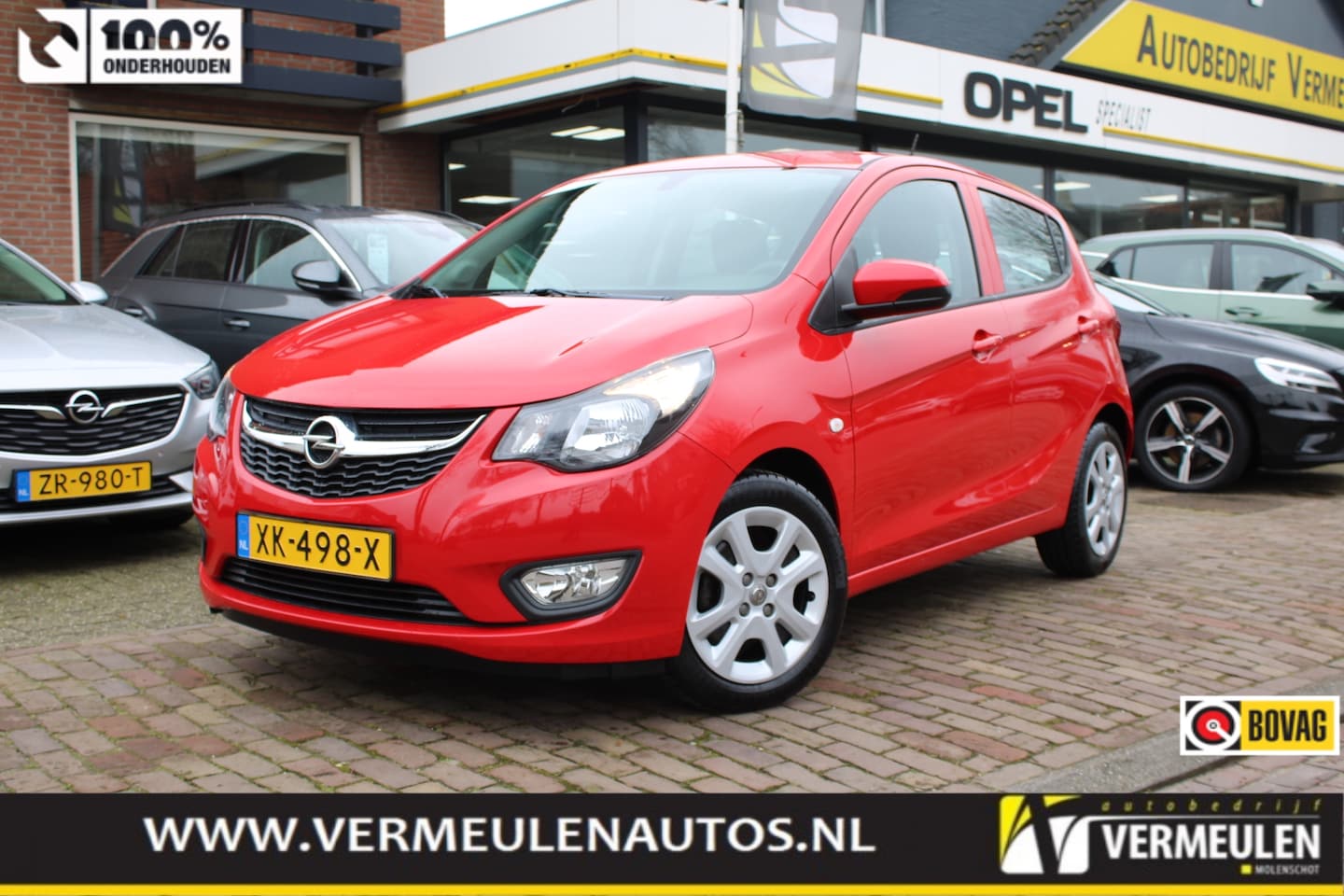 Opel Karl - 1.0 ecoFLEX 75PK Edition + 15''/ Airco/ Cruise/ Bluetooth/ PDC/ NL auto - AutoWereld.nl