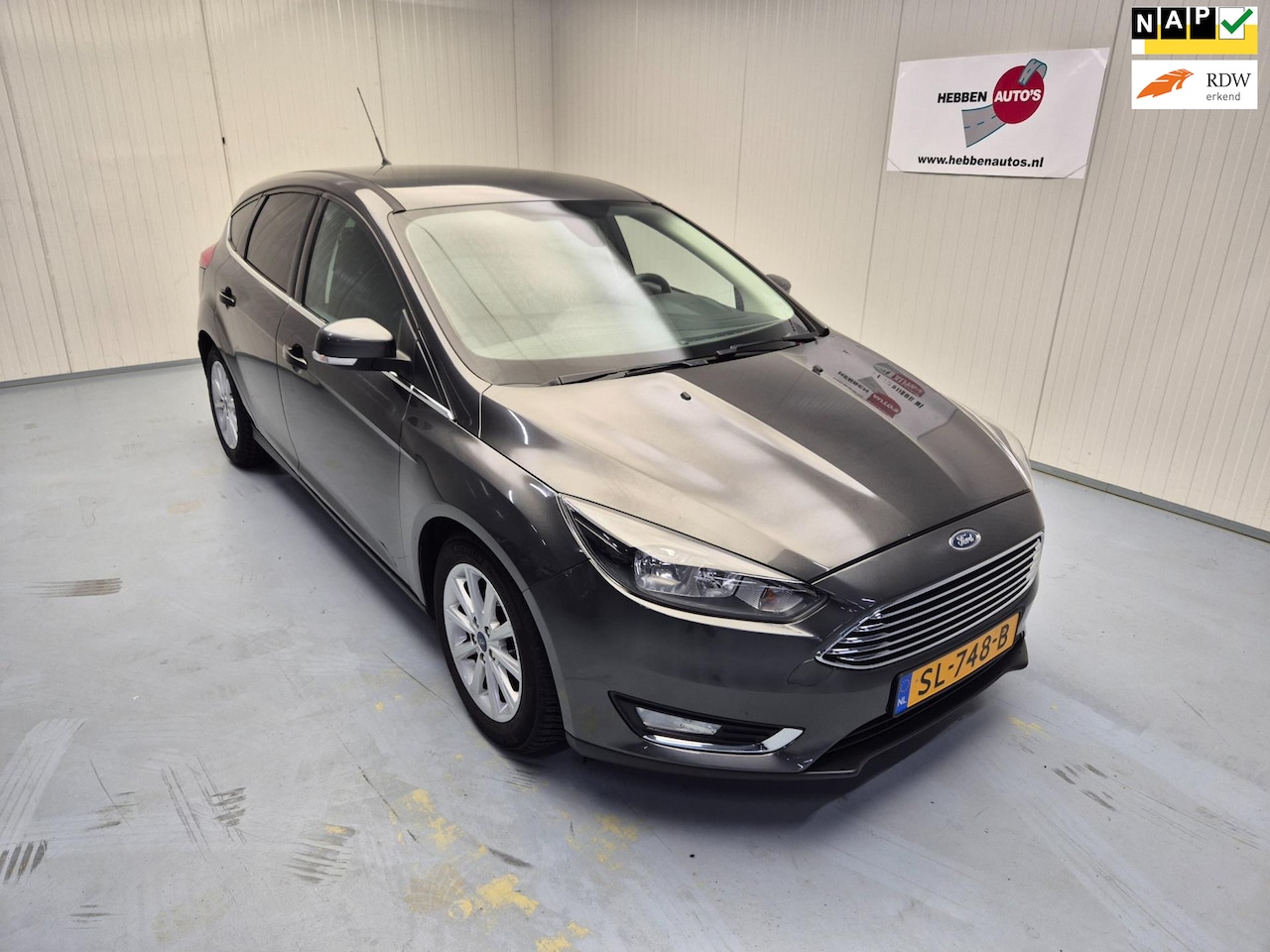 Ford Focus - 1.0 Titanium Navi Ecc Cruise Control Alu Velgen Pdc - AutoWereld.nl