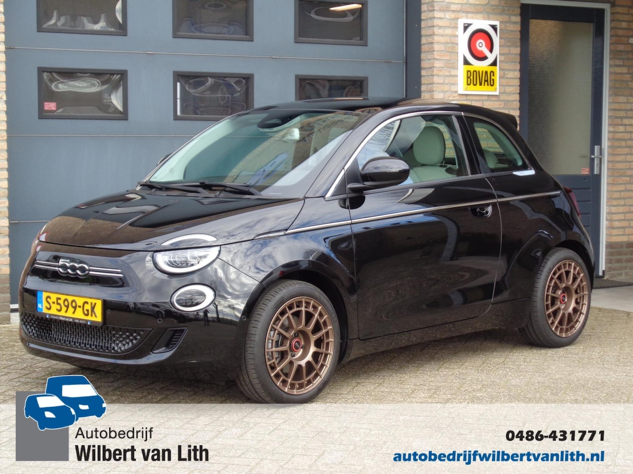 Fiat 500e - La Prima 42 kWh | Pano | Navi | Camera | AdapCruise | Stoelverwarming - AutoWereld.nl