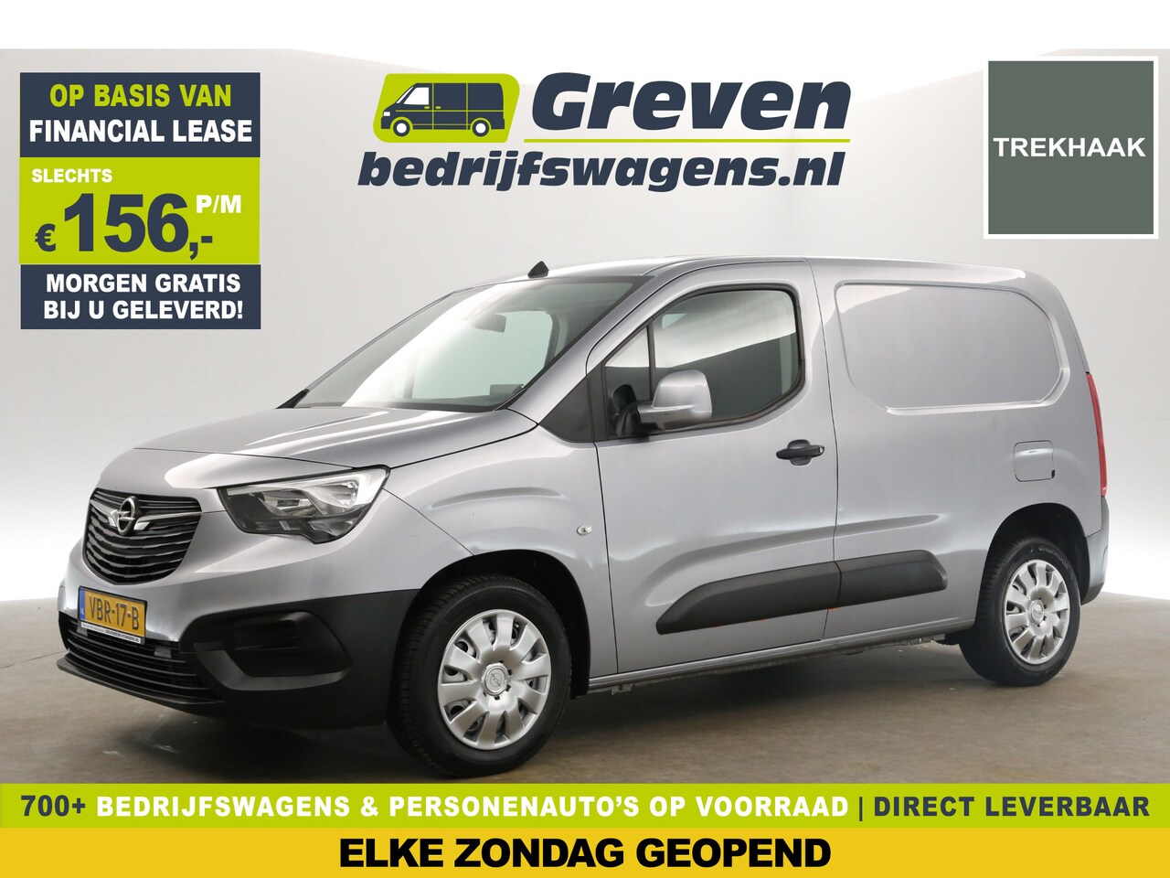 Opel Combo - 1.6D L1H1 Airco Cruise Carplay Navigatie Trekhaak Parkeersensoren - AutoWereld.nl