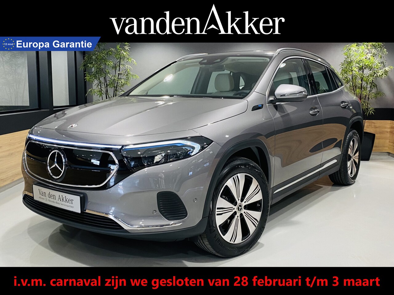 Mercedes-Benz EQA - 250 Progressive // DISTRONIC // MBUX Widescreen // Sfeerverlichting // EASY-PACK-achterkle - AutoWereld.nl