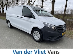 Mercedes-Benz Vito - 116 CDI 164pk E6 Extra Lang BPM Vrij Lease €352 p/m, Airco, Navi+Camera, Trekhaak, PDC, Im