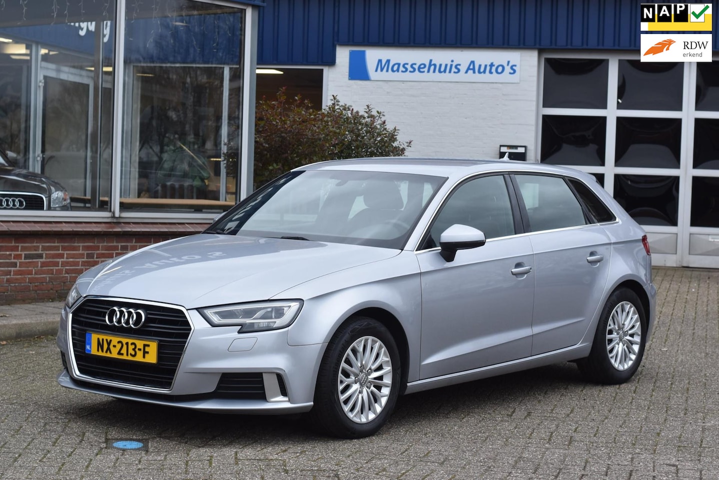 Audi A3 Sportback - 1.0 TFSI Sport Lease Edition 115dkm (NAP) Automaat LED Leer Navi Clima Cruise Nwe APK - AutoWereld.nl