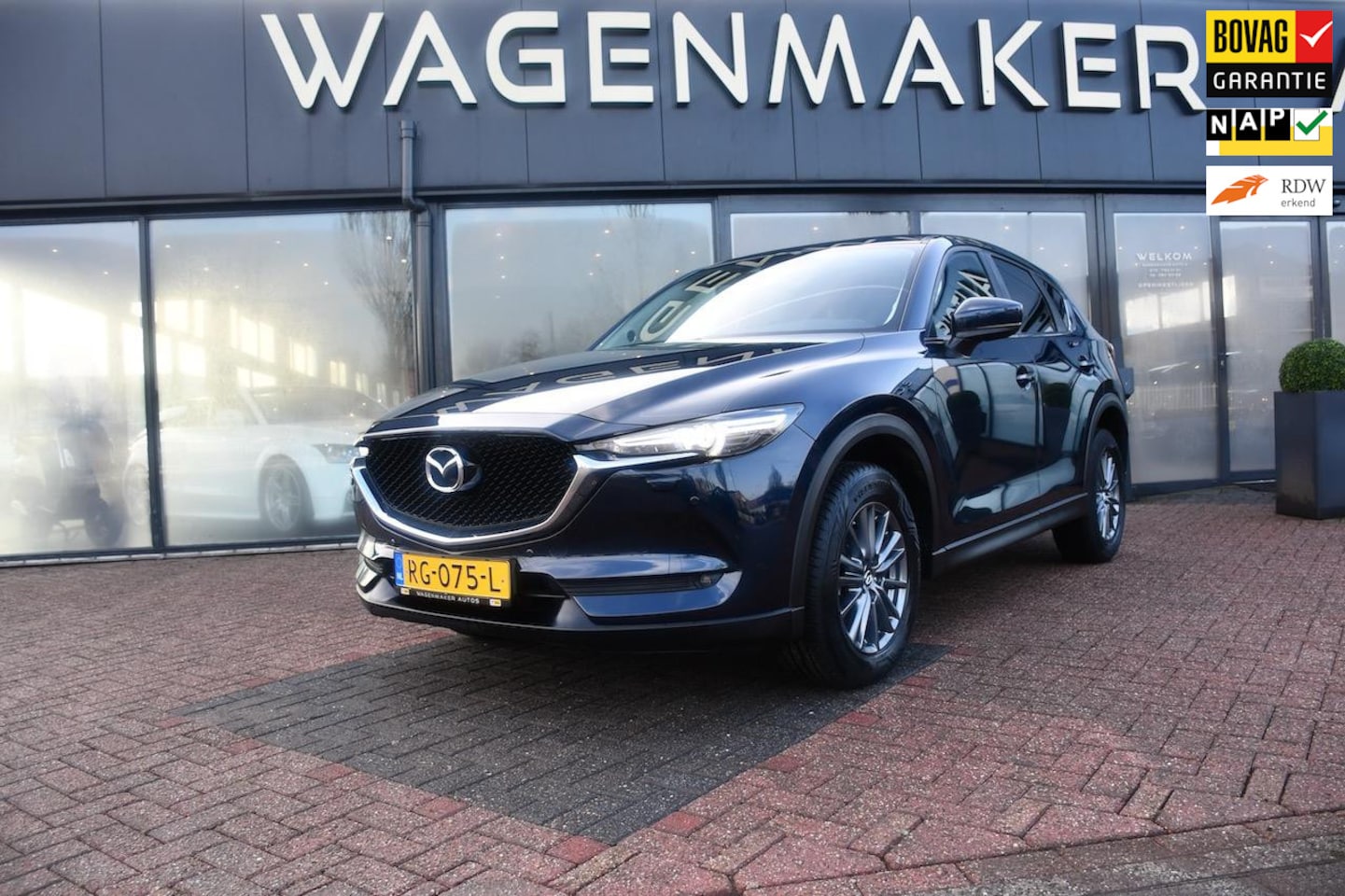 Mazda CX-5 - 2.0 SkyActiv-G 165 Skylease GT AUT|NAVI|Leder|DealerOH - AutoWereld.nl