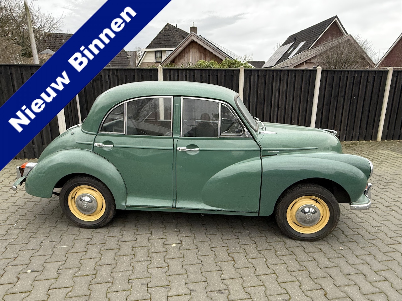 Morris Minor - 1970 groen 6514 km - AutoWereld.nl