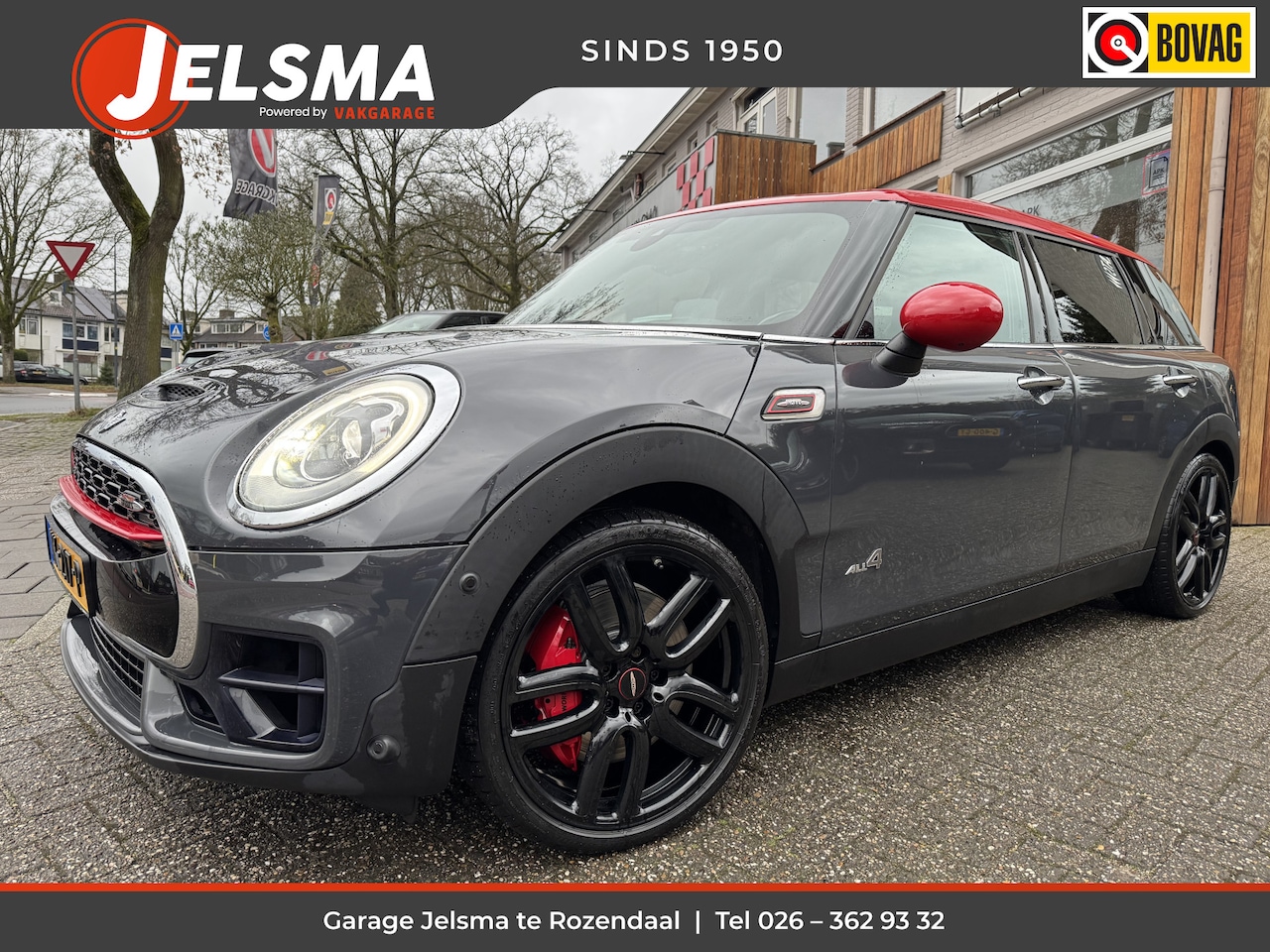 MINI Clubman - Mini 2.0 JCW ALL4 231pk Aut. Vol opties | orig. NL auto - AutoWereld.nl