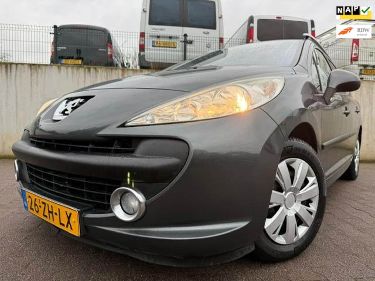 Peugeot 207 SW - 1.6 VTi XS/AUTOMAAT/LEDER/PANO/CLIMA/CRUISE/NIEUWE APK AFLEVERING/61726 KM NAP/ZEER NETTE - AutoWereld.nl