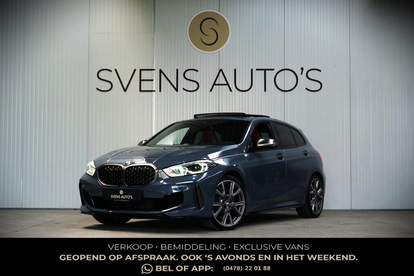 BMW 1-serie - M135i xDrive Individual|Panodak|HarmanKardon|HUD|Schaalstoelen|19" - AutoWereld.nl