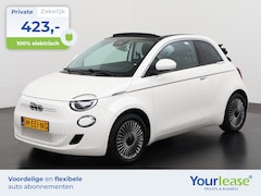 Fiat 500e - Cabrio 42 kWh | All-in 423, - Private Lease | Zondag Open