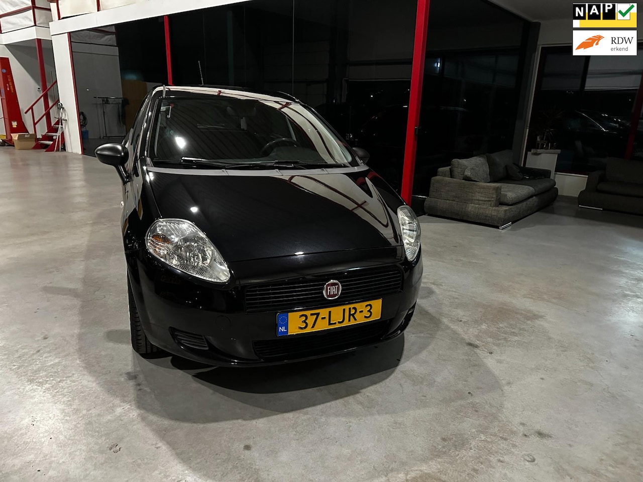 Fiat Grande Punto - 1.2 Actual / Airco / Elec. ram / 5-Drs / Nap / - AutoWereld.nl