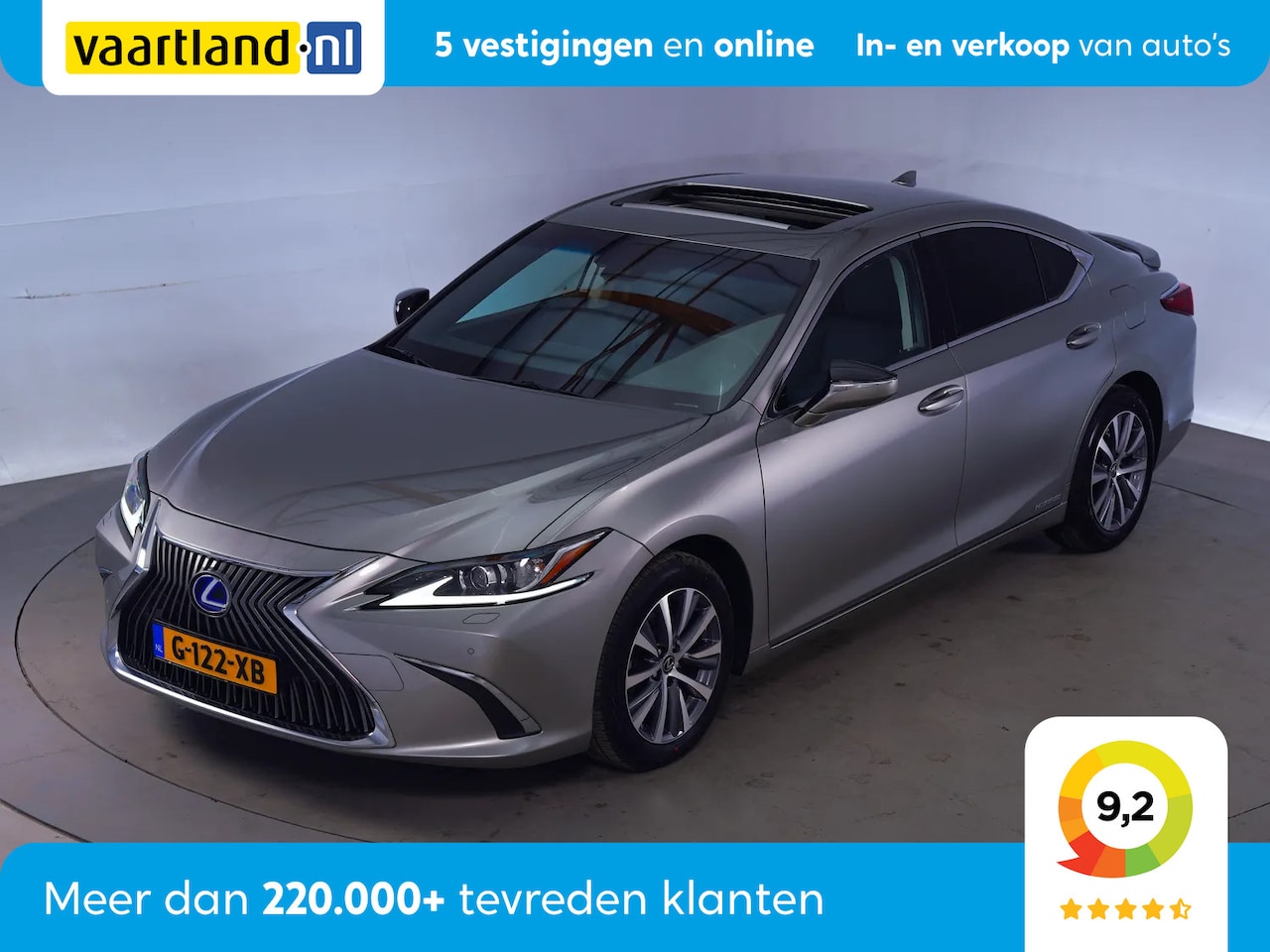 Lexus ES - 300H 300h Business Line [ Schuifdak Leder Stoelverwarming Navi LED ] - AutoWereld.nl