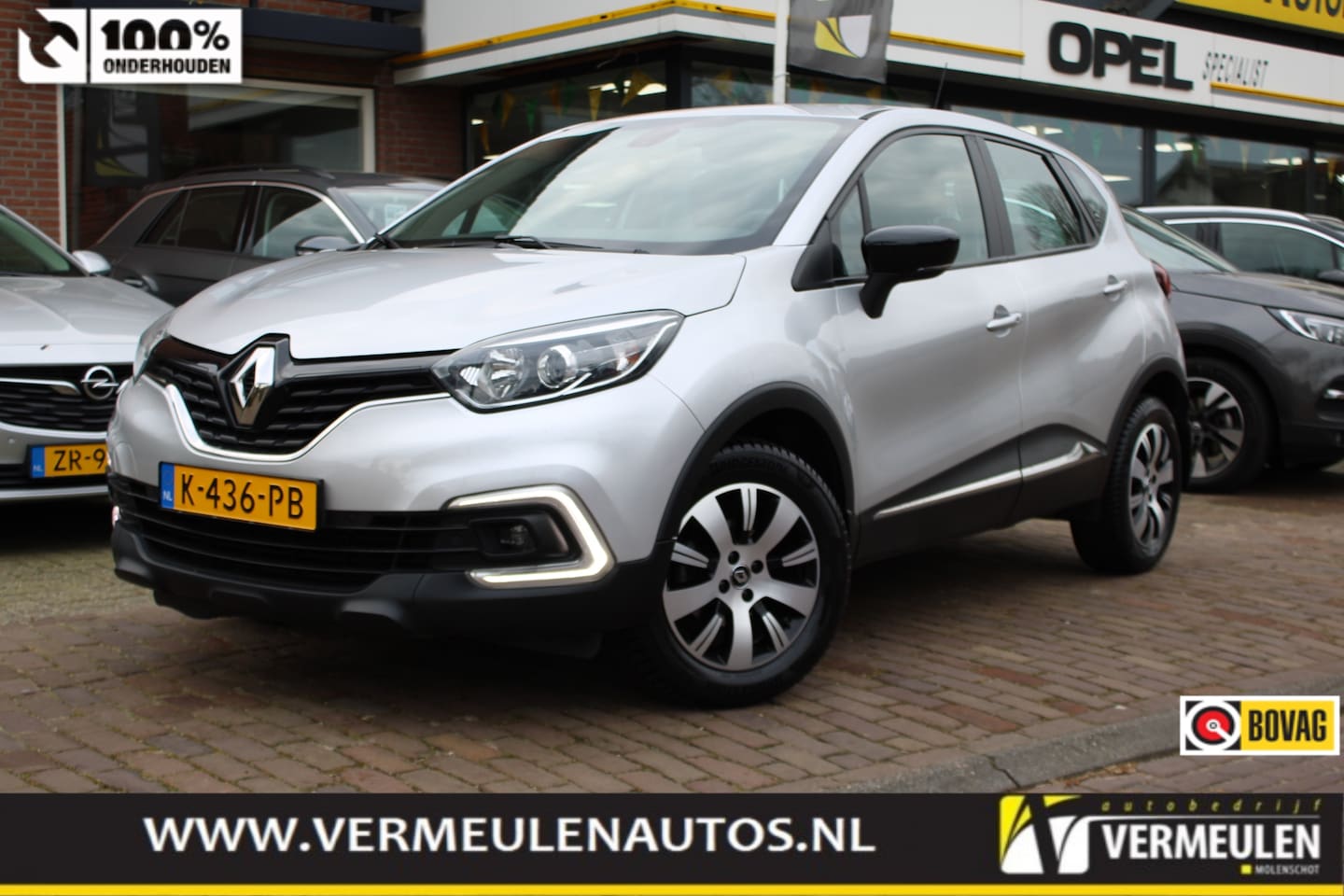 Renault Captur - Energy TCe 90PK Limited + 16''/ Navi/ Clima/ Cruise/ Camera/ Trekhaak - AutoWereld.nl