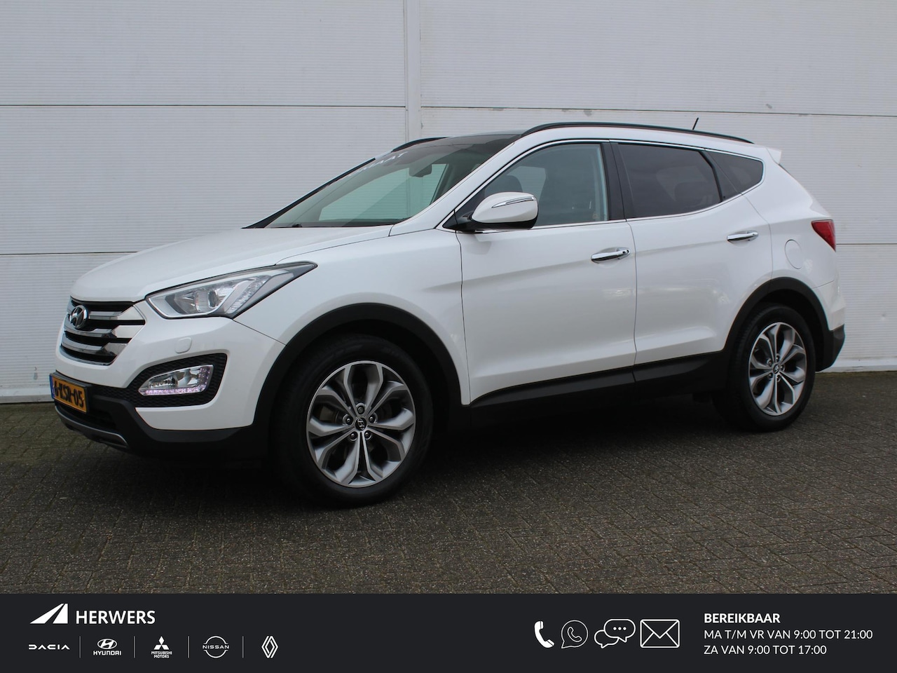 Hyundai Santa Fe - 2.4i GDI 4WD i-Catcher AUTOMAAT / Dealer Onderhouden / Navigatie / Elektrisch Schuif-/Kant - AutoWereld.nl