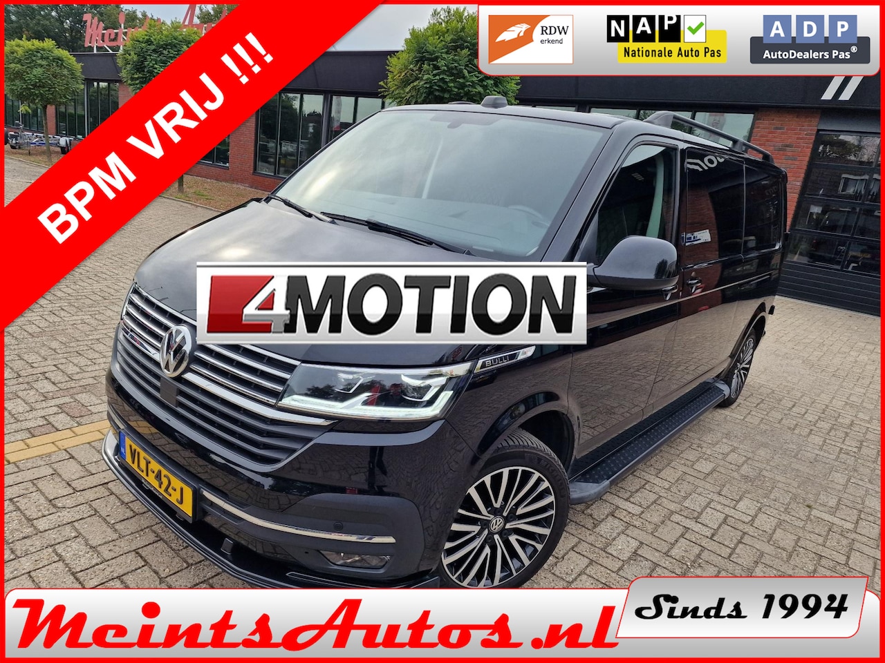 Volkswagen Transporter - T6.1 2.0 TDI 204Pk Bulli 4-MOTION DC Dubbele Cabine DSG L2H1 DIG. COCKPIT ADAPT. CRUISE LE - AutoWereld.nl