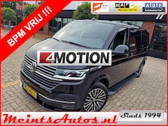 Volkswagen Transporter - T6.1 2.0 TDI 204Pk Bulli 4-MOTION DC Dubbele Cabine DSG L2H1 DIG. COCKPIT ADAPT. CRUISE LE